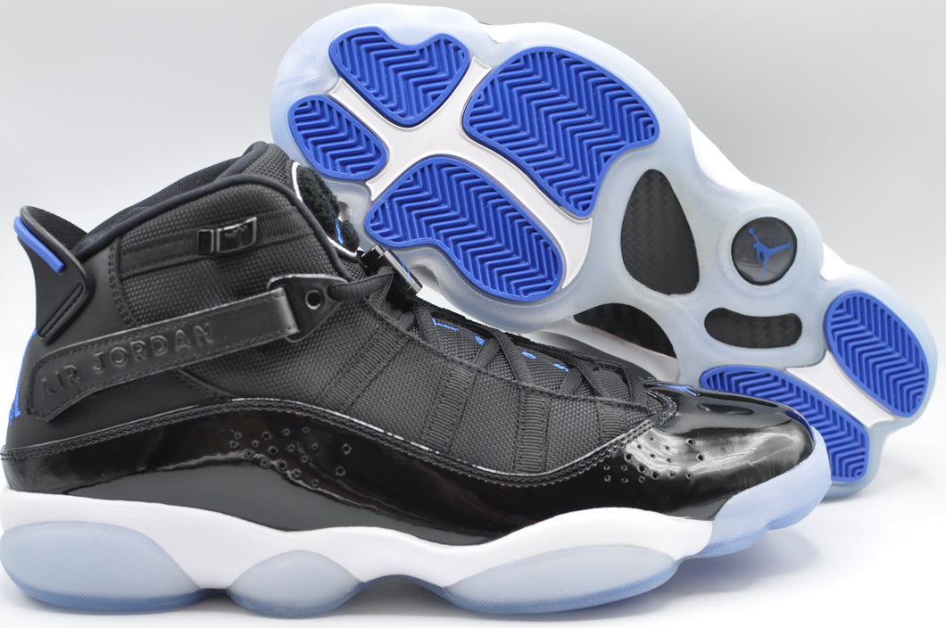 Nike | Shoes | Nike Air Jordan 6 Rings Space Jam Black Blue 3229926 Mens  Shoes Size 9 | Poshmark